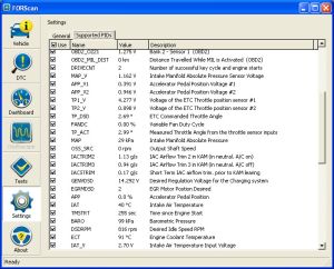 ForScan compatibil Ford Mazda